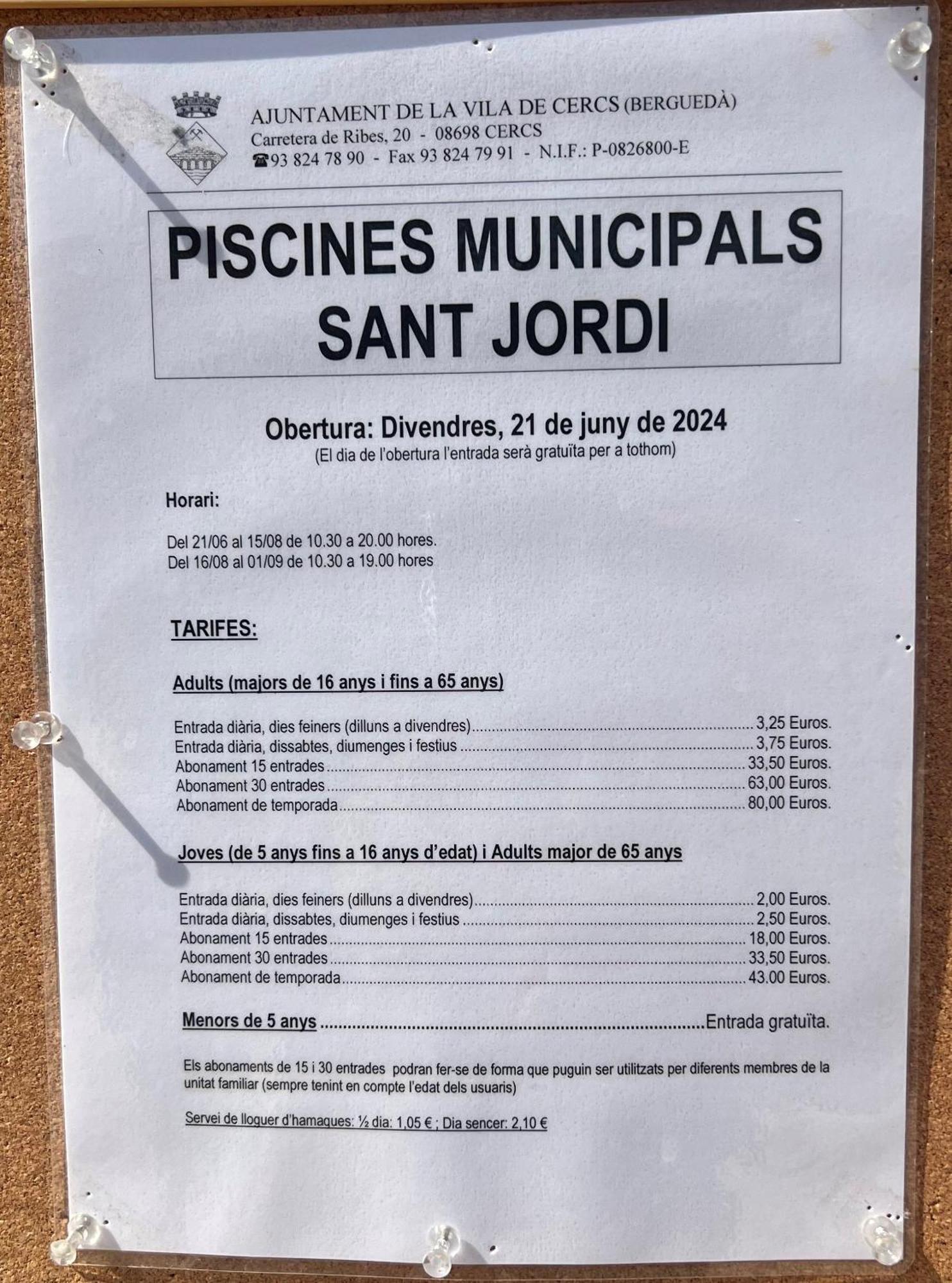 Apartament Acollidor Al Bergueda 6P Sant Jordi de Cercs Exterior foto